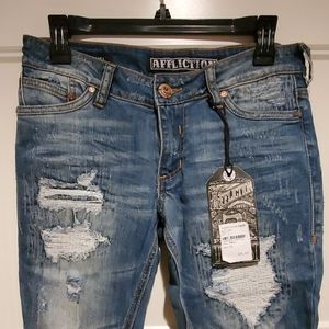 Affliction Distressed Denim